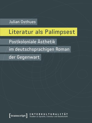 cover image of Literatur als Palimpsest